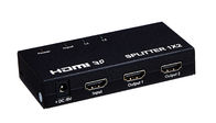 1.4a 1x2 2 پورت HDMI splitter برای تلویزیون ویدئو Splitter 8 پورت HDMI Splitter 1 در 8 خروجی