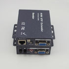 مجهز به فیبر نوری 300 متری VGA KVM Extender با CAT5E برای 1080P EDID پشتیبانی از USB موس بی سیم