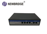 RJ45 Interface Power Over Ethernet Switch 4 Port POE Power Supply For Cctv Security System