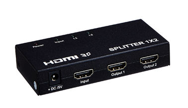 چین 1.4a 1x2 2 پورت HDMI splitter برای تلویزیون ویدئو Splitter 8 پورت HDMI Splitter 1 در 8 خروجی کارخانه